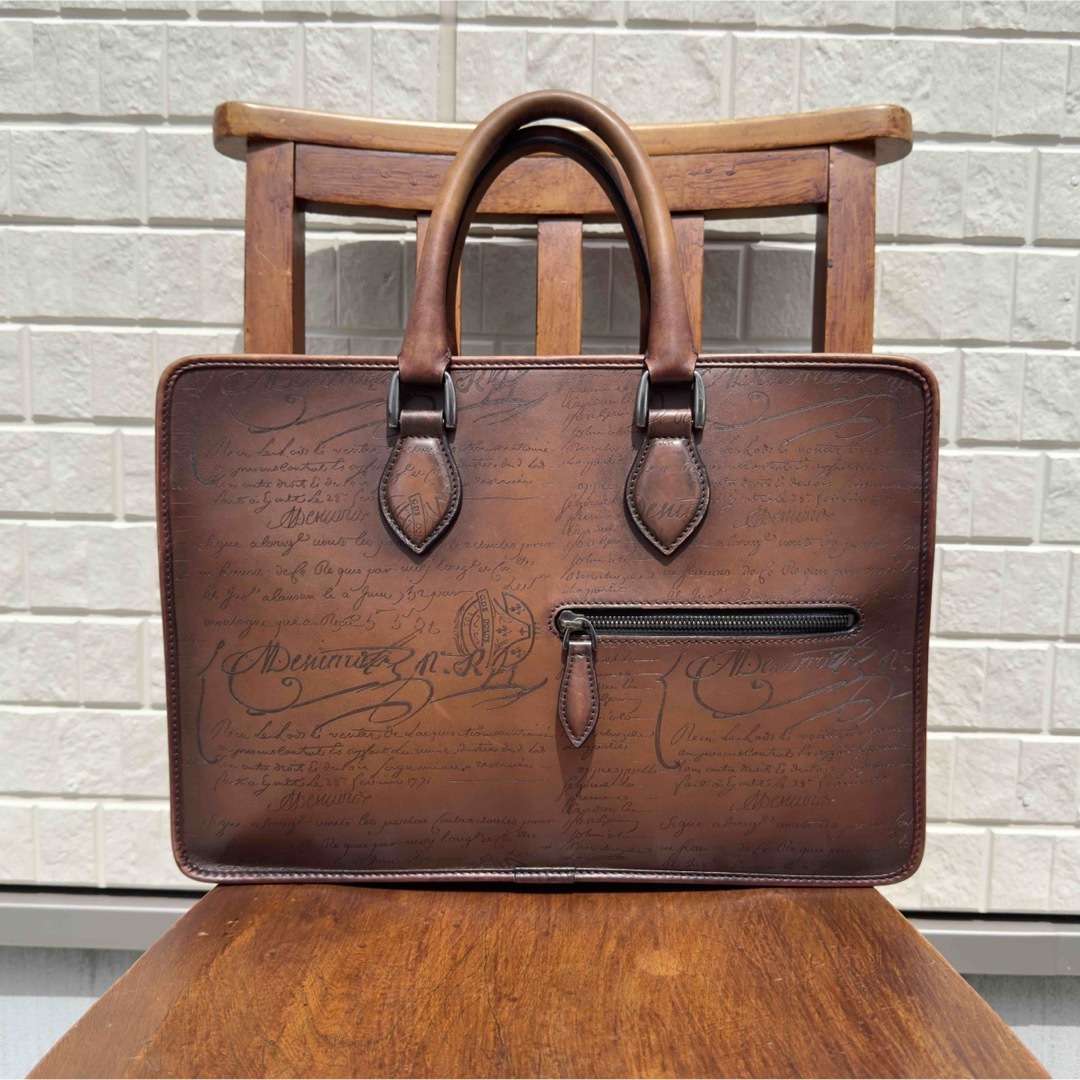 BERLUTI - 定価62.1万円 ベルルッティ アンジュール スクリットレザー