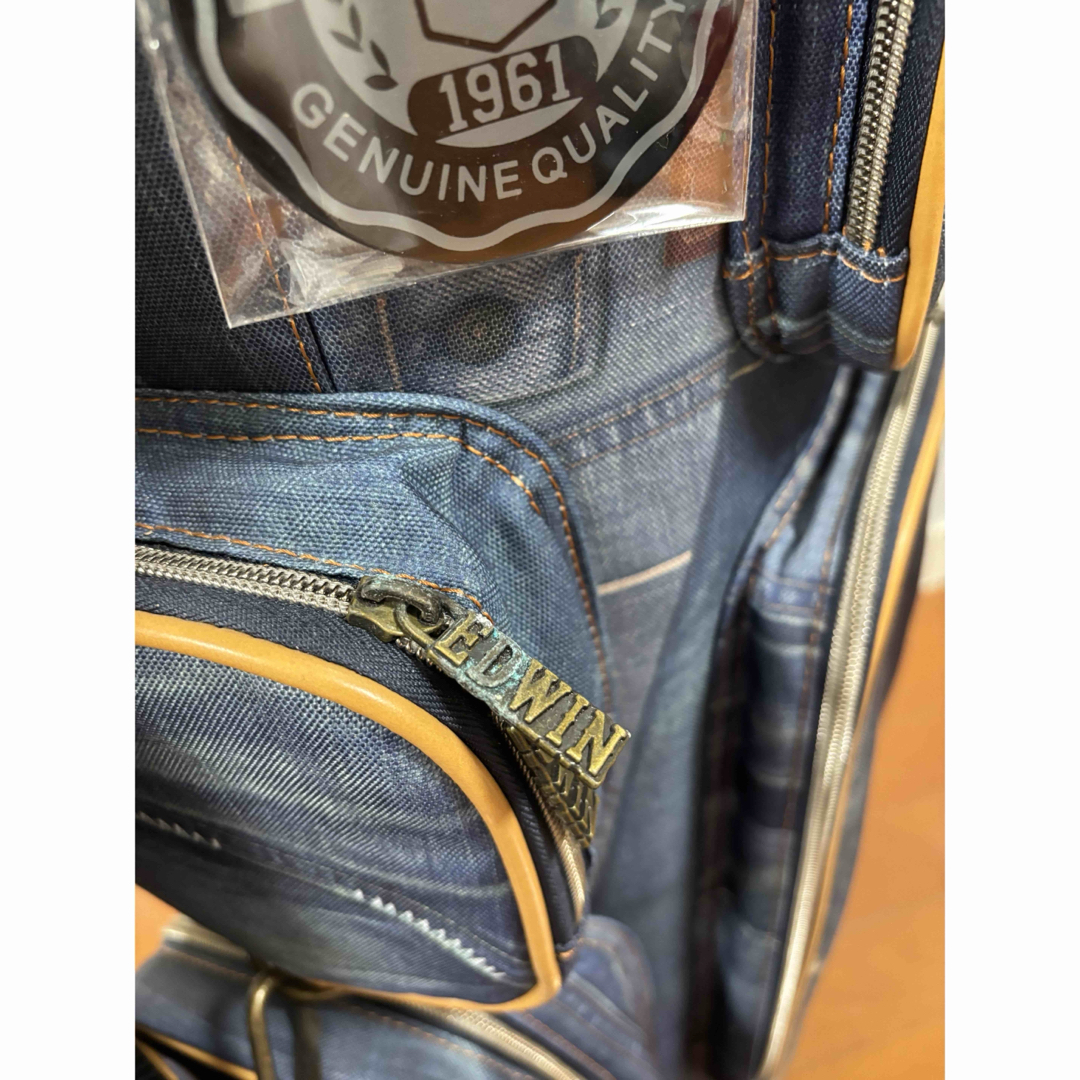 EDWIN - 希少 EDWIN エドウィン ゴルフ キャディバック デニム柄の通販