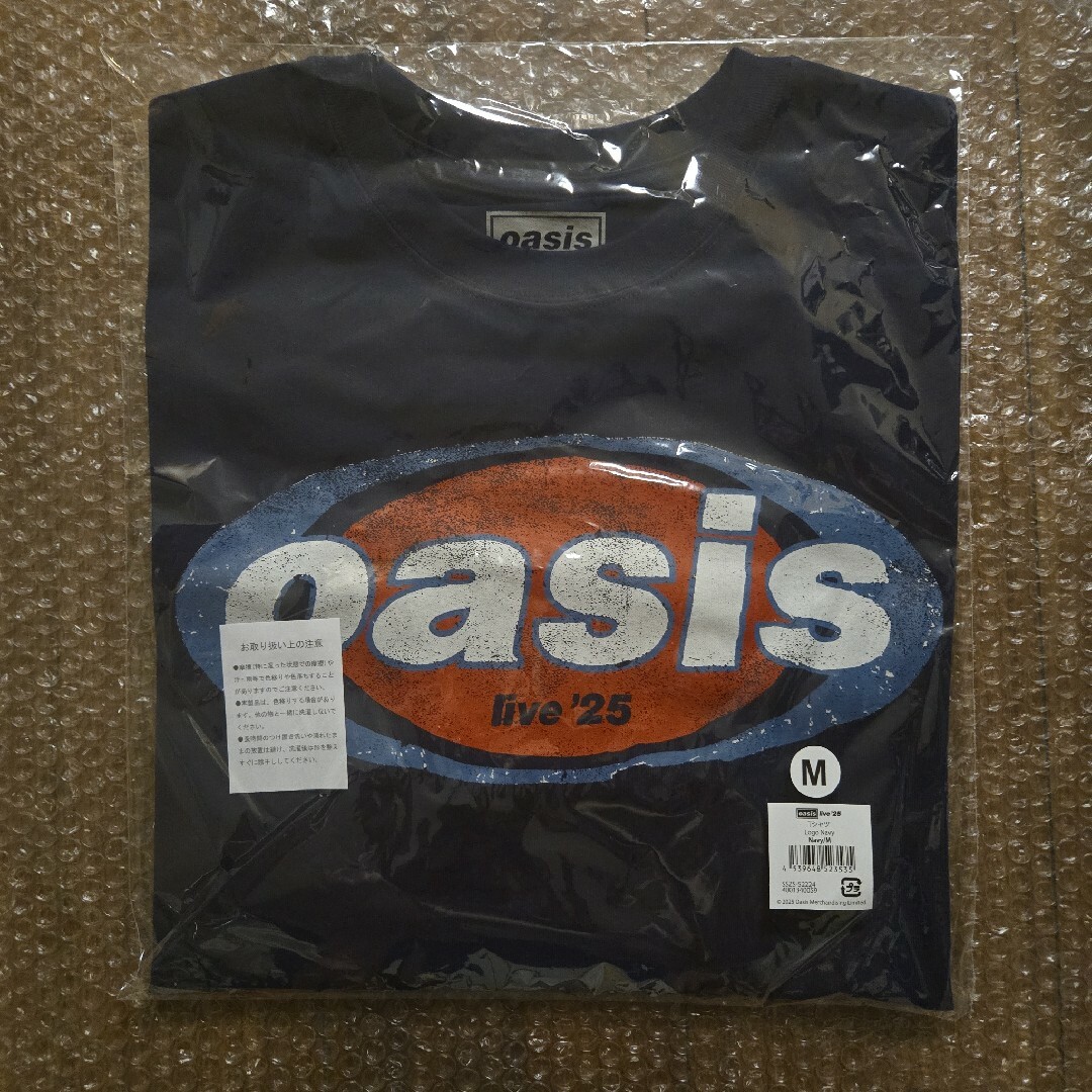 Oasis live'25 logo navy Tシャツ Mの通販 by nnn ｜ラクマ