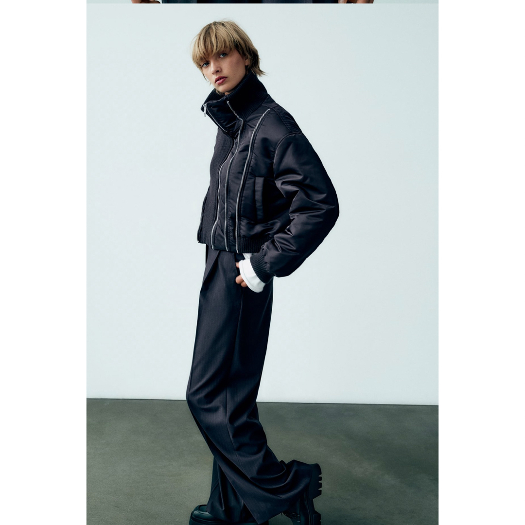 ZARA - ZARA ザラ コントラスト ボンバージャケット sacai MA-1の通販