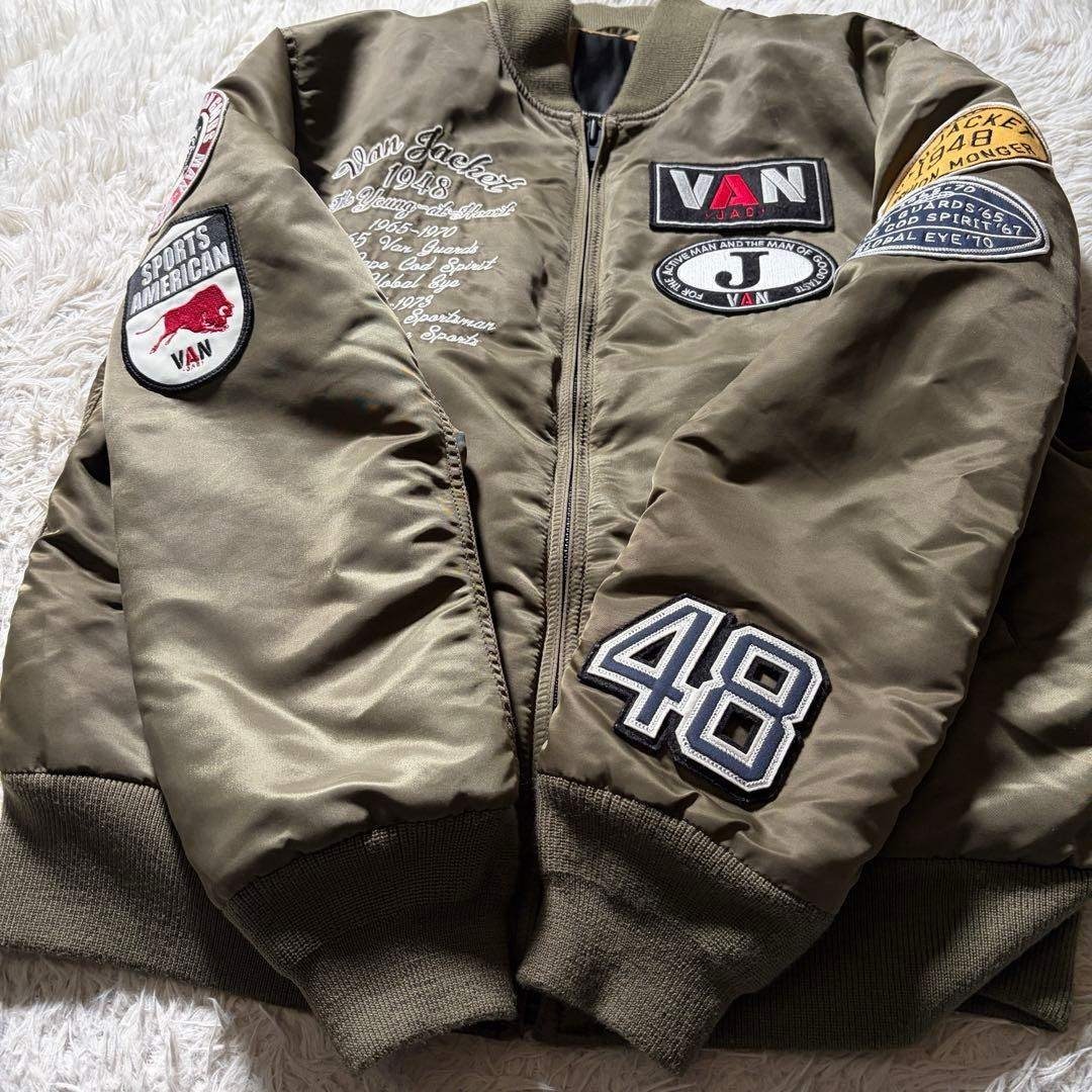 VAN Jacket - 【LLサイズ】VAN JACKET スタジャン 70周年 MA-1