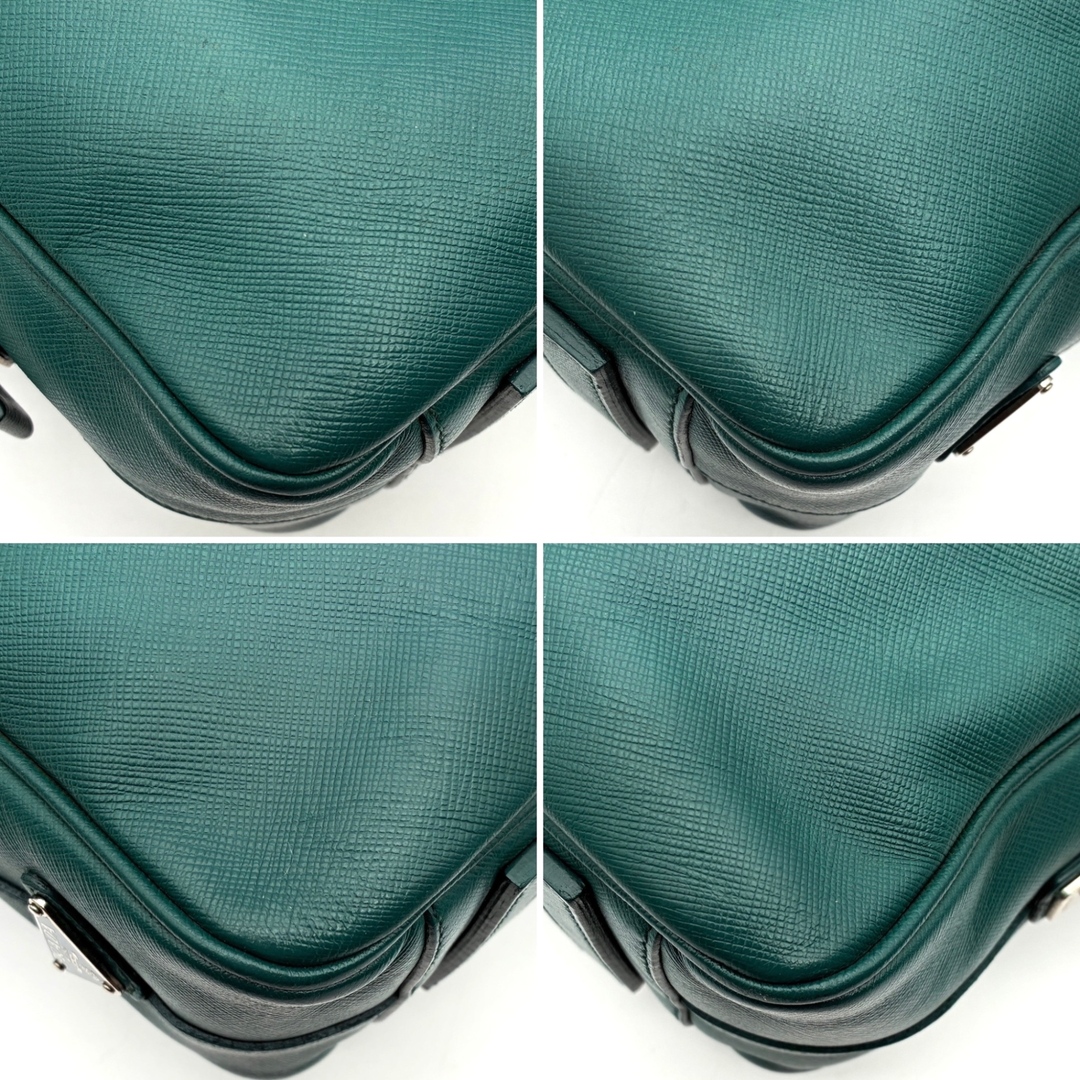 PRADA - 希少色・美品 PRADA プラダ ブリーフケース ビジネスバッグ