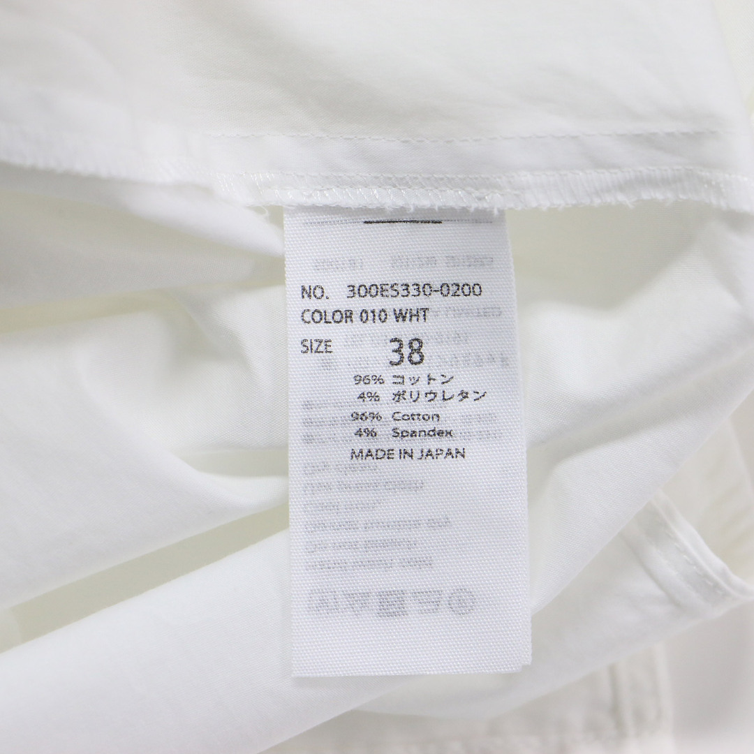 ENFOLD - ENFOLD エンフォルド ブラウス ホワイト 白 サイズ:38(M