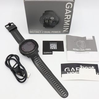 GARMIN - Garmin Quickfit 22mm レザーバンド ブラックの通販 by
