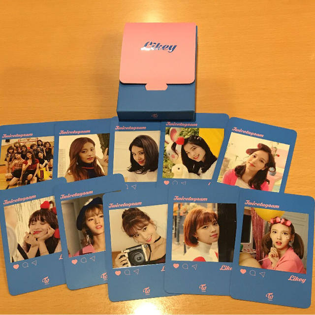 TWICE Likey トレカ10枚セット 新品未開封の通販 by TK's shop｜ラクマ