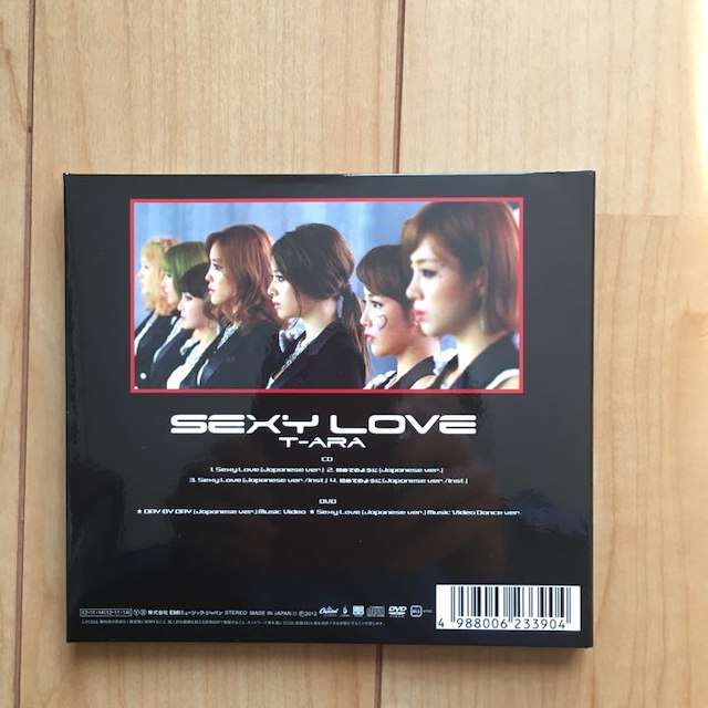 T-ARA Sexy Love (初回限定B盤) (CD+DVD) トレカ付の通販 by とるねお
