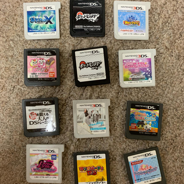 ぼ*店様 ニンテンドーDS 3DSソフト ポケモンシリーズ 7本まとめ ぼ*店