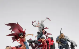 大友克洋『AKIRA』フィギュア第4弾は「決戦」 海洋堂が終盤の緊迫感を