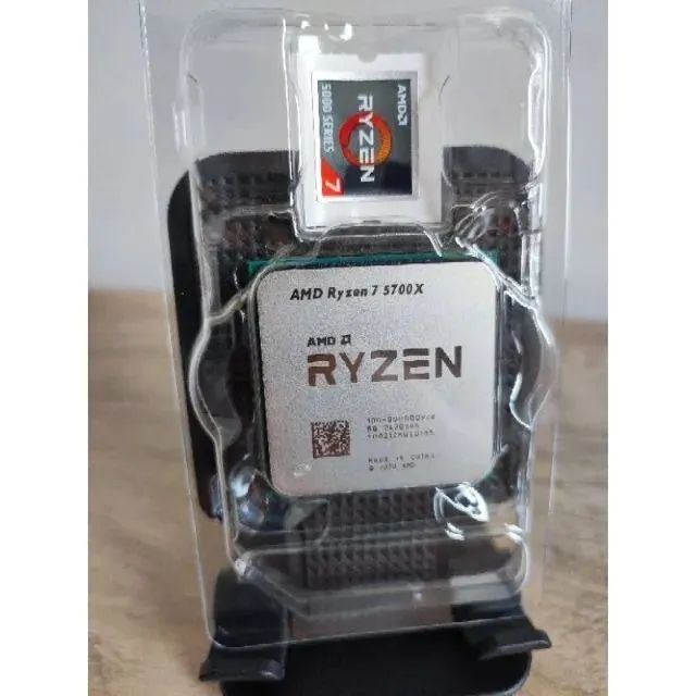 Processador Ryzen 7 5700X Novo OEM no Blister Sem Caixa Sem Cooler