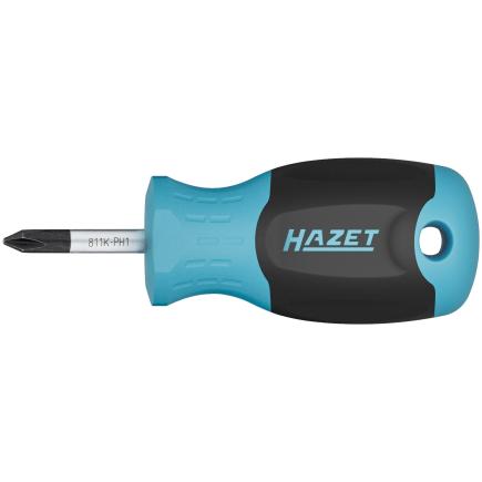 HAZET 811K-PH1 Philips cross-slotted screwdriver, short | Mister