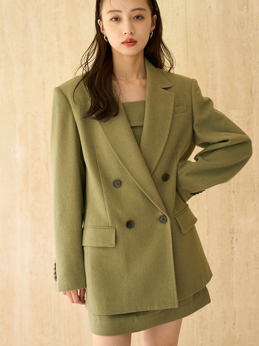 オーバーサイズウールジャケット(ジャケット)｜アウター｜SNIDEL