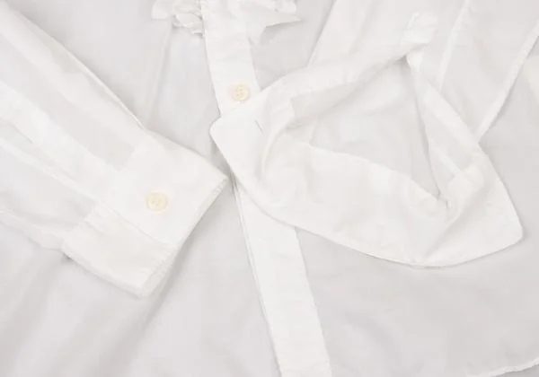 ブラックコムデギャルソンBLACK COMME des GARCONS ポリフロントフリル