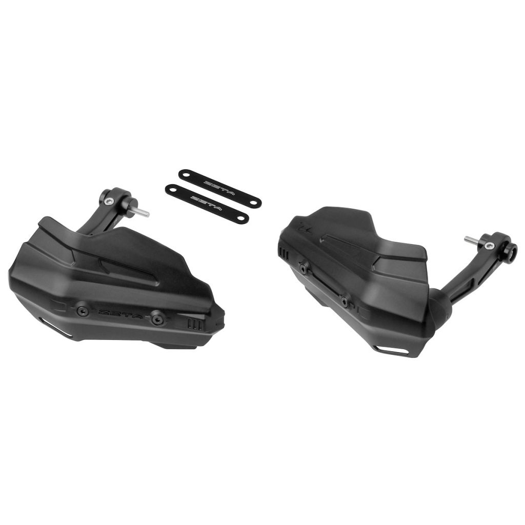 Webike | ZETA ジータ ソニックハンドガード ブラックプロテクター