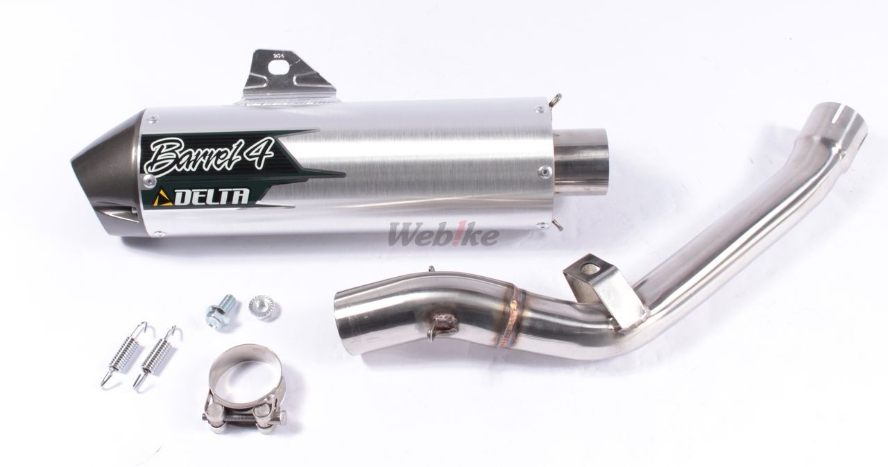 Webike | DELTA デルタ バレル4サイレンサー WR250R(F3800) | スリップ