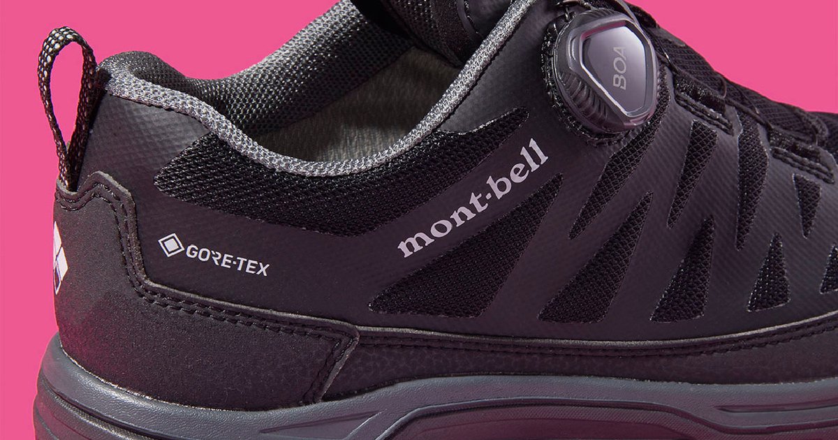 モンベル】大人が夏に選ぶべき「シューズ＆サンダル」6選。ゴアテック