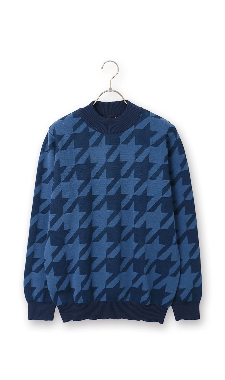 総柄モックネックセーター【MIZUNO GOLF】 (E2JCB560-14) | MIZUNO