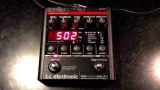 TC Electronic ND-1 Nova Delay - What To Know & Where To Buy