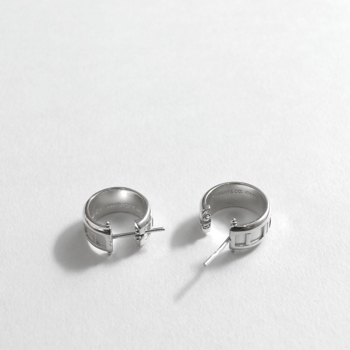 美品】Tiffany ティファニー ミニ アトラス 両耳 ピアス SV926 美品