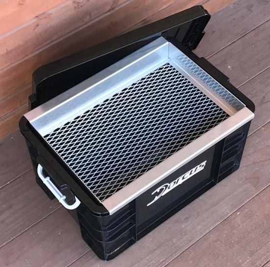 菌糸ブロック崩し網セット（ステンレスコーティング剤付属）ブリード