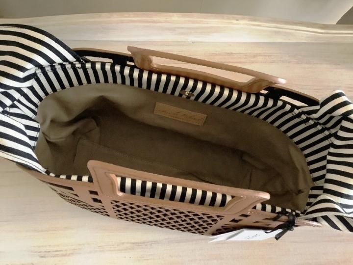 アニタビラルディ ATNITA BILARDI レザー メッシュ カコバッグ - 京都