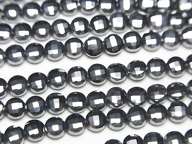 動画】【素晴らしい輝き】高純度テラヘルツ鉱石 コインカット4×4×2mm 1