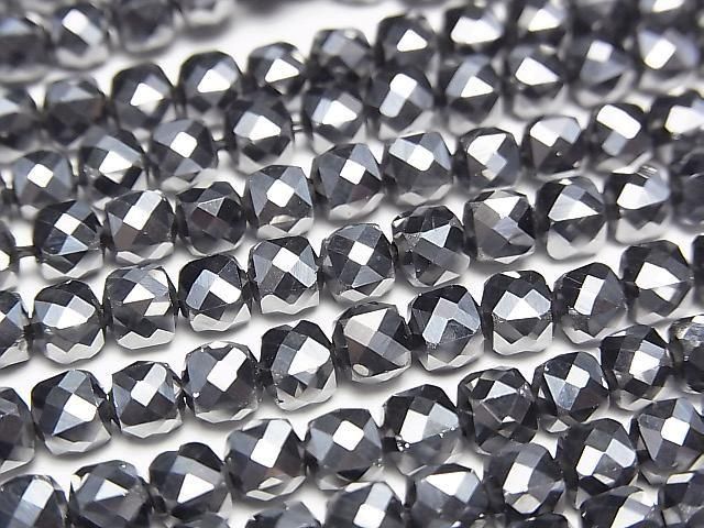 動画】【素晴らしい輝き】高純度テラヘルツ鉱石 キューブカット4.5×4.5