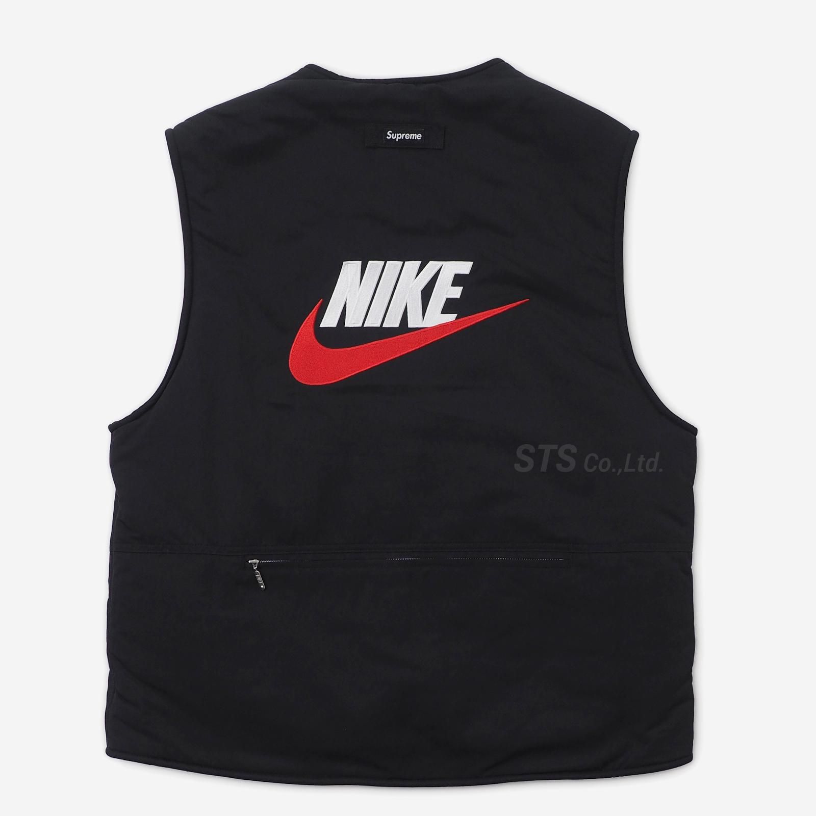 Supreme/Nike Reversible Nylon Sherpa Vest - UG.SHAFT