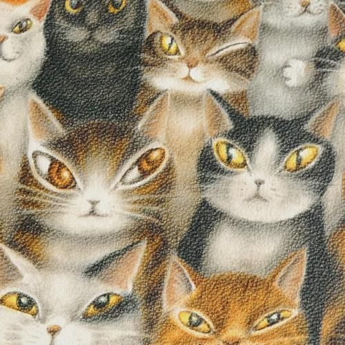 猫のダヤン がま口三つ折り福財布【ねこの島】 - 猫雑貨・猫グッズ 猫