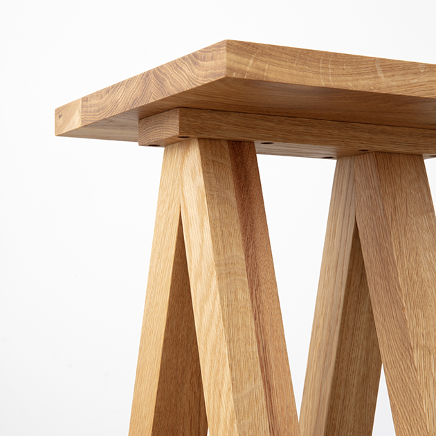 CLASKA（クラスカ）｜Wood Brace｜Low Table - 家具 - テーブル - 女性