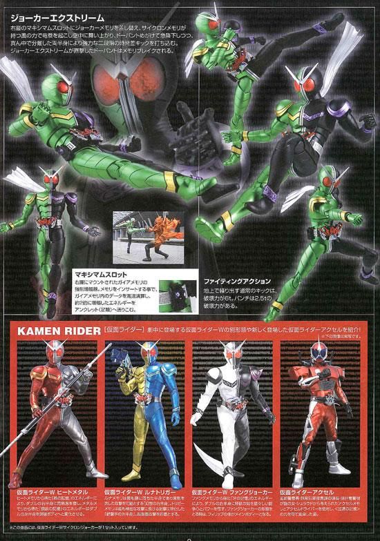 MGフィギュアライズ 1/8 仮面ライダーW サイクロンジョーカー 仮面