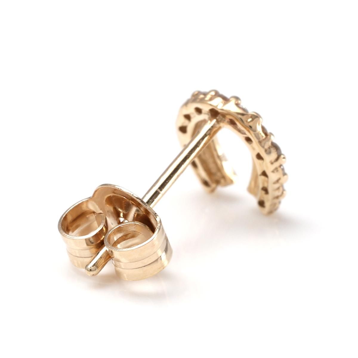 ダイヤモンド 10K イエローゴールド ピアス E2255R-10Y - AVALANCHE