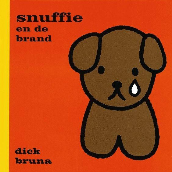 絵本 「snuffie en de brand」 オランダ語原書・洋書 - Nijntje・Miffy