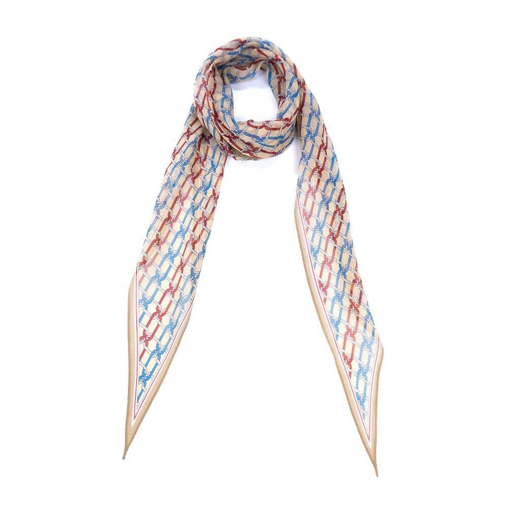 ロープ幾何 菱形スカーフ(FGS-015) Marcaオリジナル ウォッシャブル