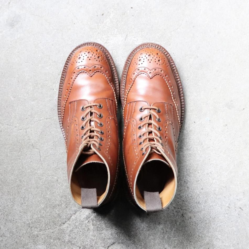 美品” Tricker's（トリッカーズ）カントリーブーツ UK7.5 MALTON