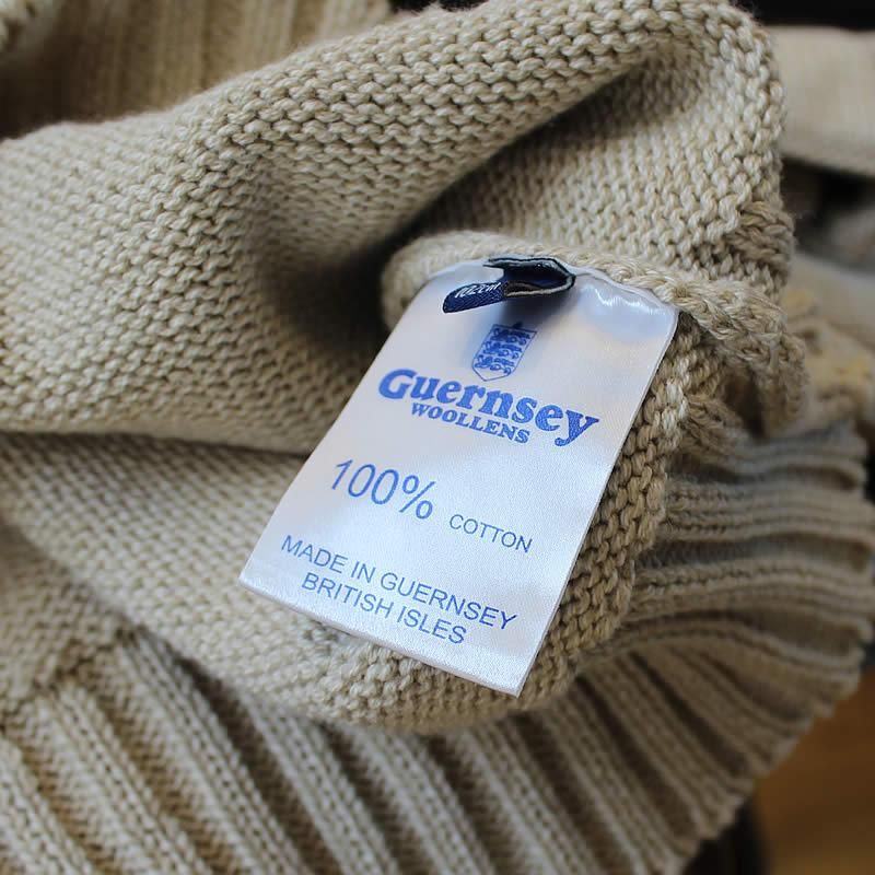 GUERNSEY WOOLLENS ガンジーウーレンズ COTTON TRADITIONAL GUERNSEY