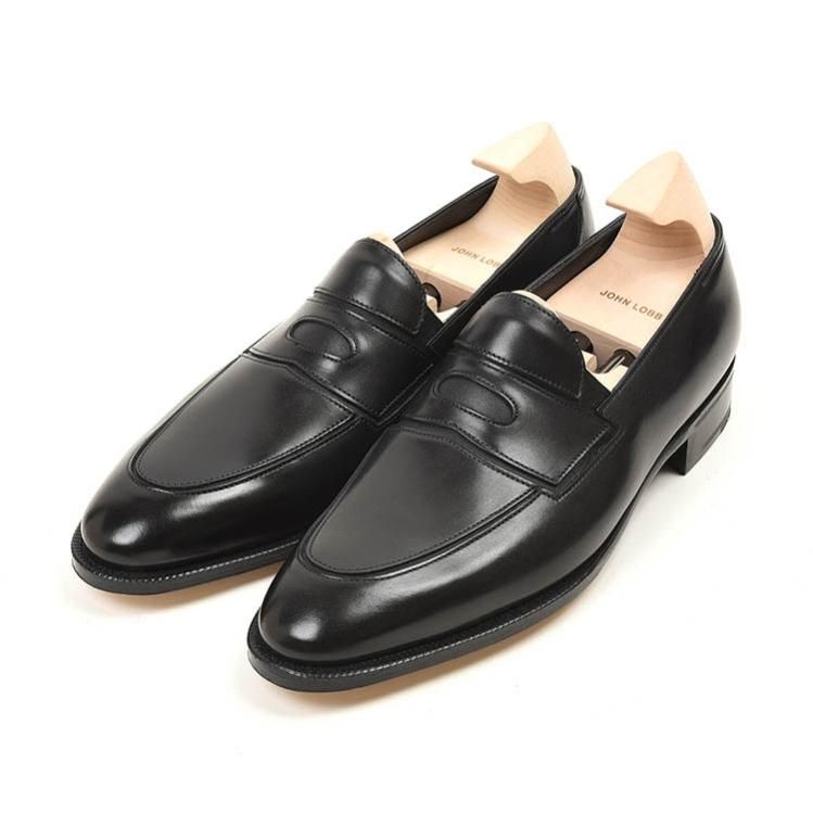 美しいゴアスリッポン】ジョンロブ MONTGOMERY CALF BLACK