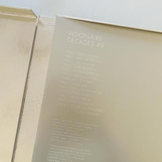 VISIONAIRE 49: DECADES｜伊勢丹120周年記念 ヴィジョネア49号 ISETAN