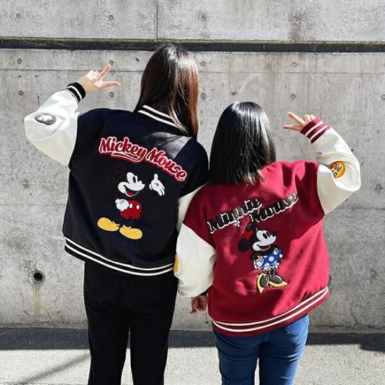 ディズニー ミッキーマウス クラブリーダー スタジャン L アパレル