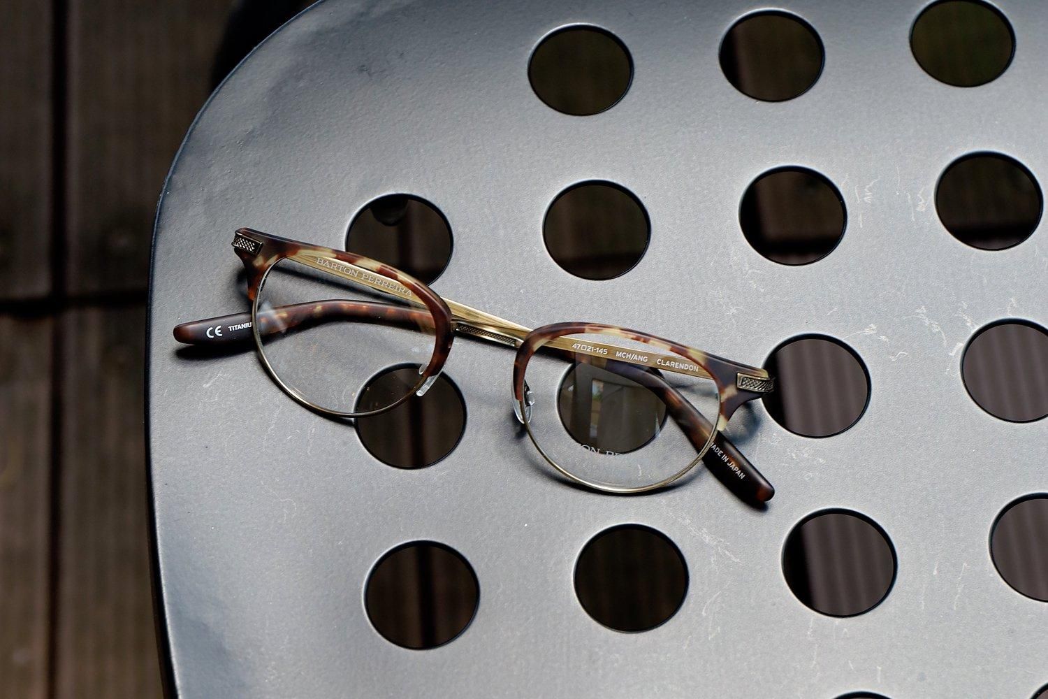 BARTON PERREIRA バートンペレイラ CLARENDON col.MCH/ANG - メガネ