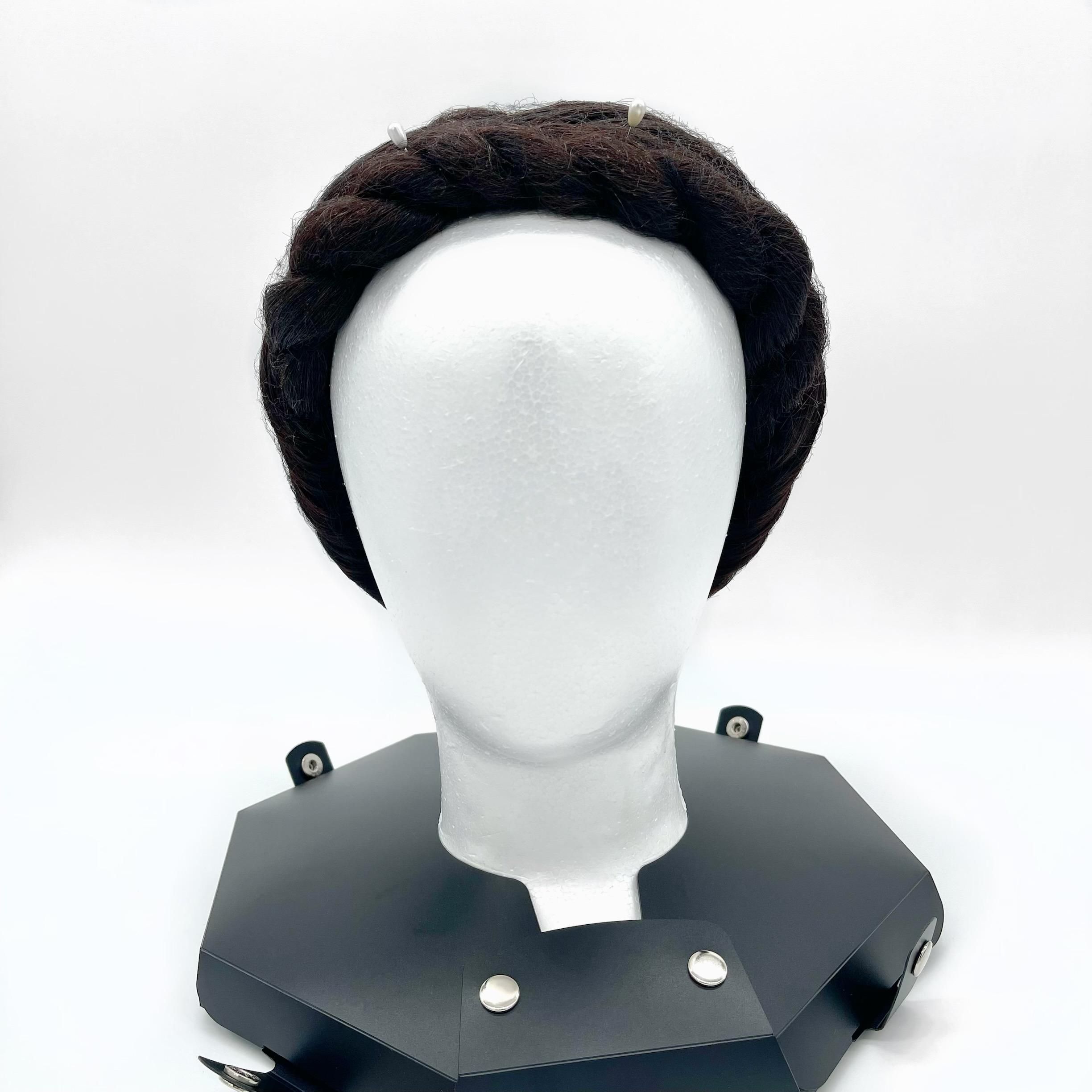 兎金 】和装ヘアウィッグ（半かつらタイプ）