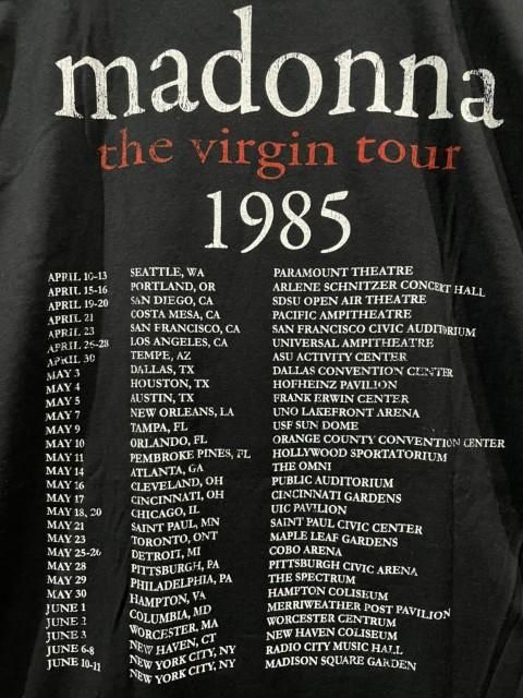LIVE NATION MADONNAマドンナTシャツblack- 夜型大型セレクトショップ