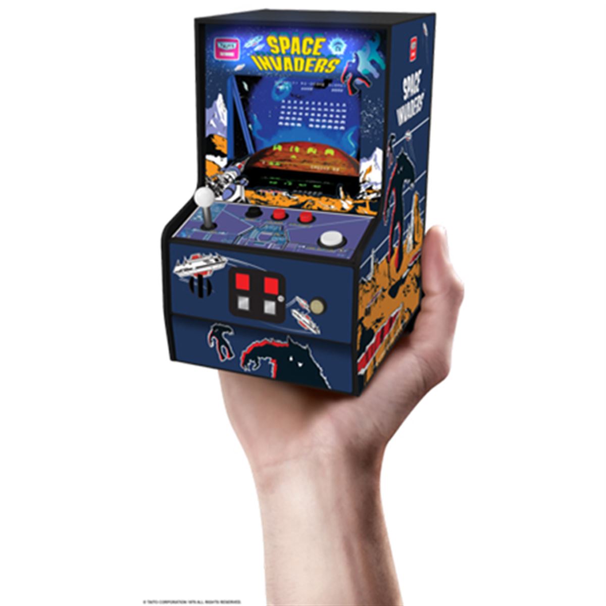 筐体型ミニゲーム機「レトロアーケード」に「スペースインベーダー