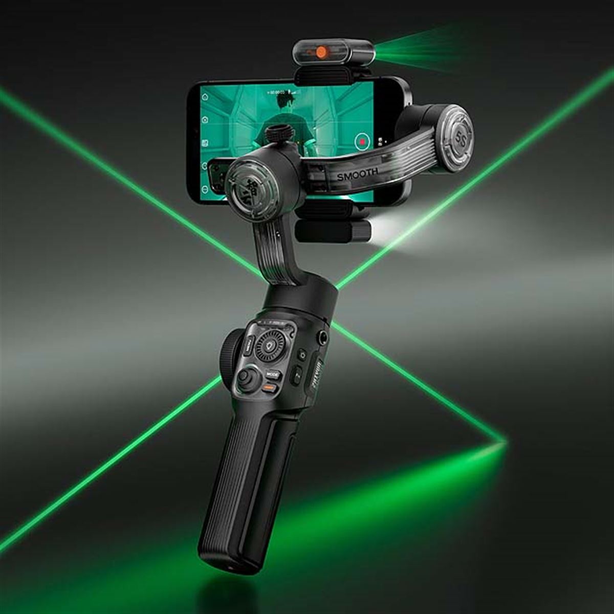 ZHIYUN、スマホ専用ジンバルのフラッグシップ「SMOOTH 5S AI」 - 価格.com