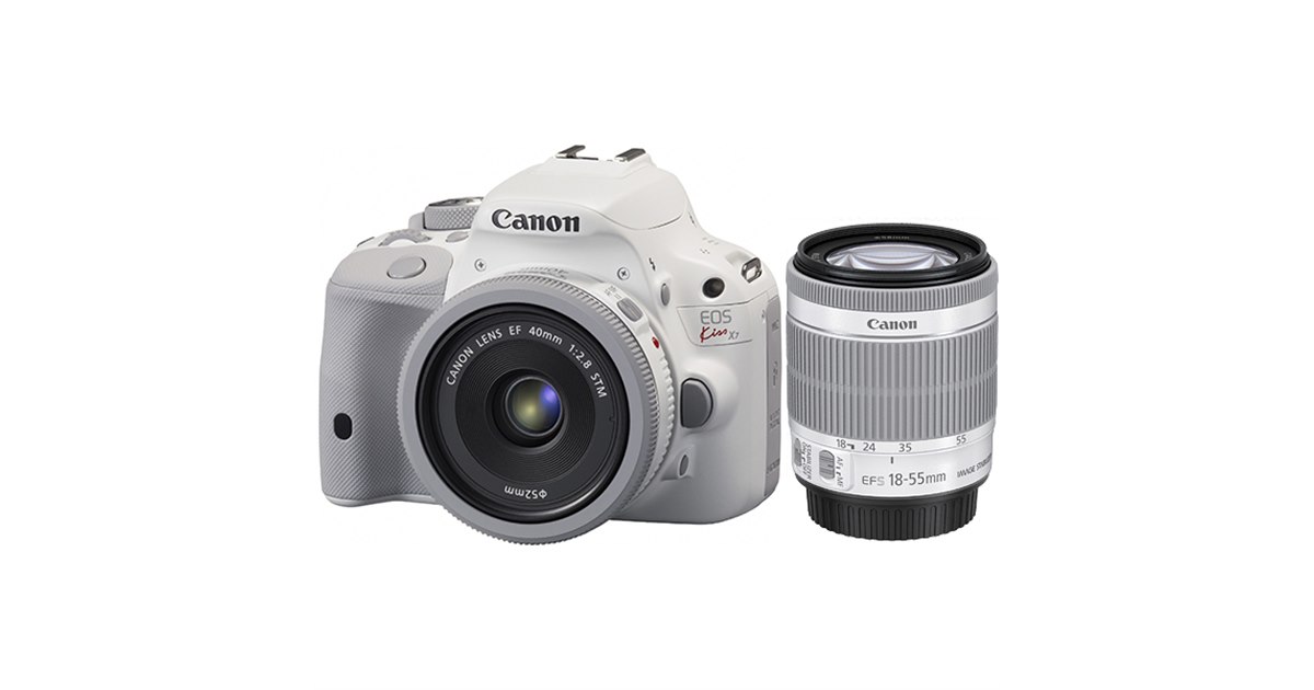 入門機に人気】Canon EOS Kiss X7 ダブルレンズセット S数少 CANON EOS