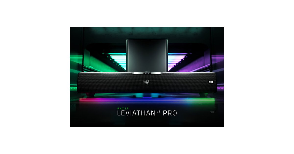 Razer、ビームフォーミングサウンドバー「Leviathan V2 Pro」 - 価格.com