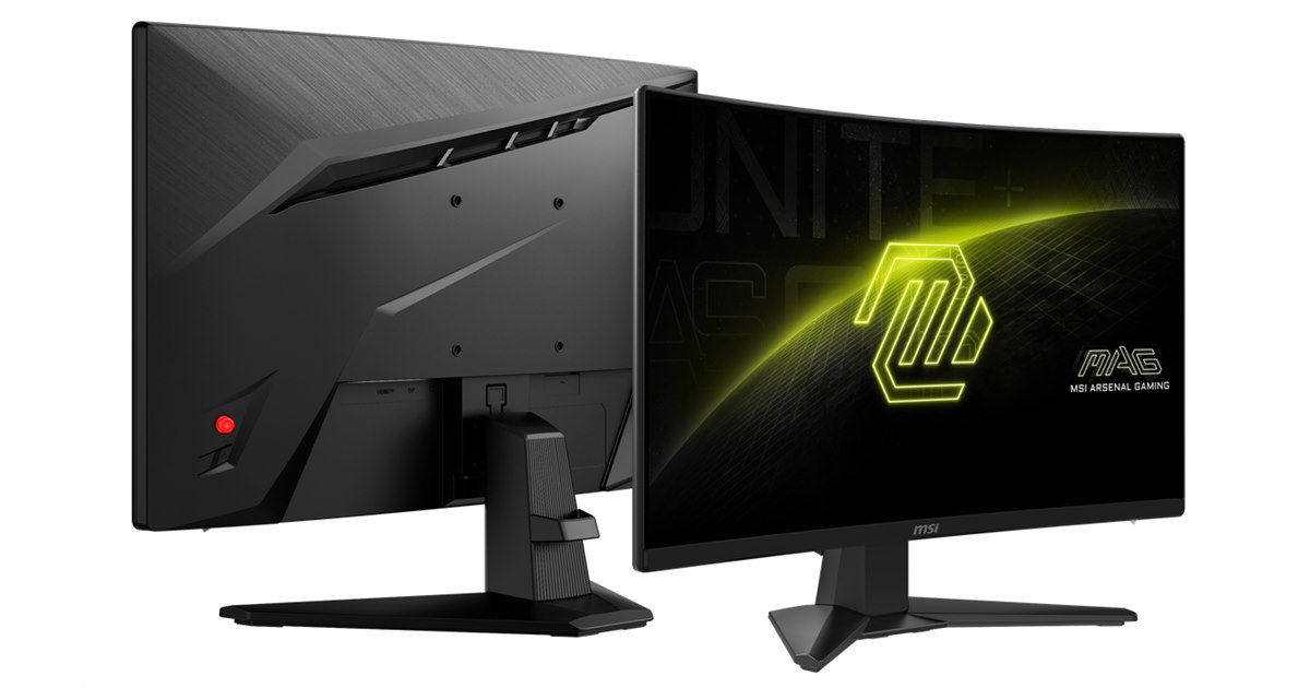 MSI、リフレッシュレート180Hz対応の23.6型ゲーミング曲面モニター