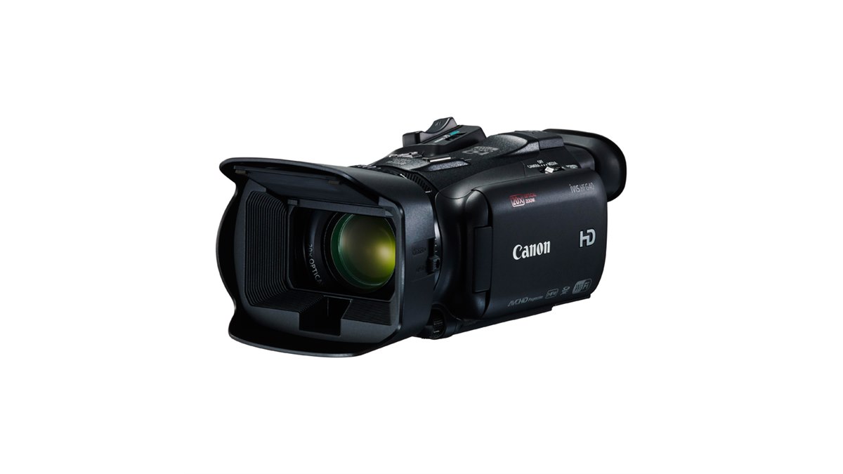キヤノン、業務用ビデオカメラと同水準のハイアマ向け「iVIS HF G40
