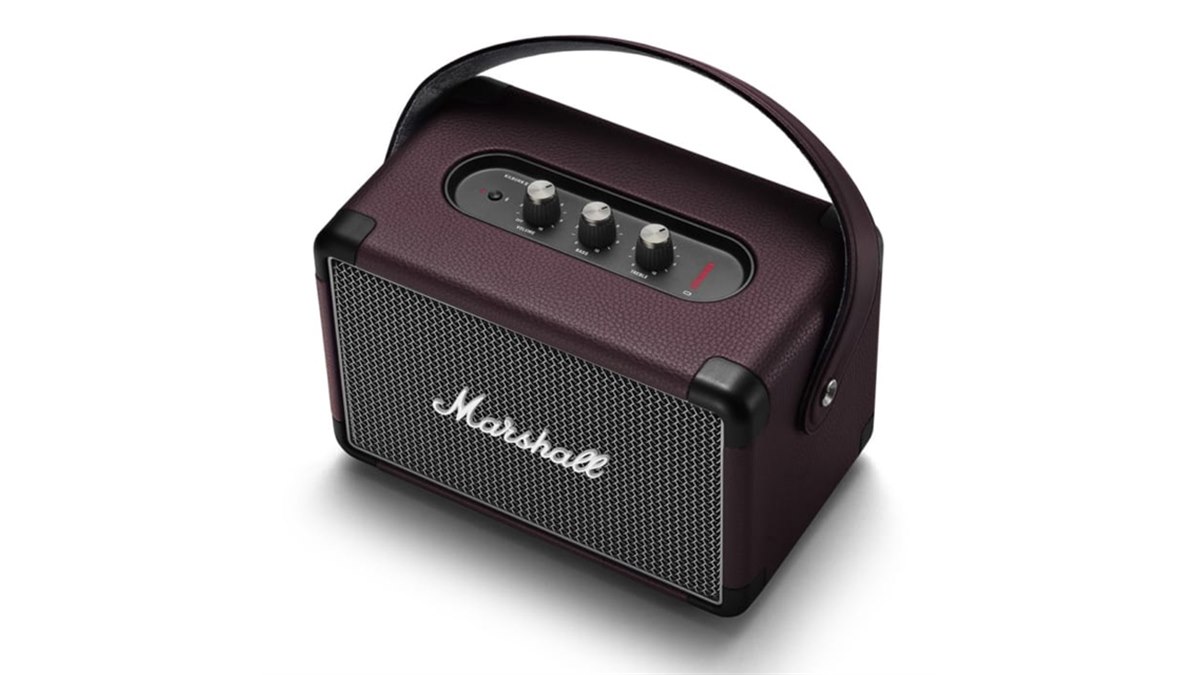 Marshall、小型スピーカー「KILBURN II」に数量限定「バーガンディ