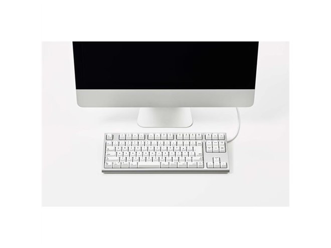 東プレ、Mac対応キーボード「REALFORCE for Mac」にテンキーレス計8