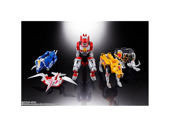 恐竜戦隊ジュウレンジャー」大獣神＆ドラゴンシーザーのセットが超合金